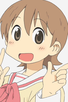 Portrait of Yuuko Aioi (相生祐子), slot 0, AniList favourites rank 410, from Nichijou - My Ordinary Life