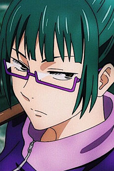 Portrait of Maki Zenin (禪院真希), slot 0, AniList favourites rank 27, from JUJUTSU KAISEN