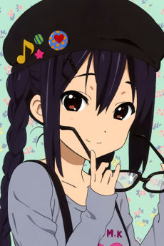 Portrait of Azusa Nakano (中野梓), slot 0, AniList favourites rank 160, from K-ON!
