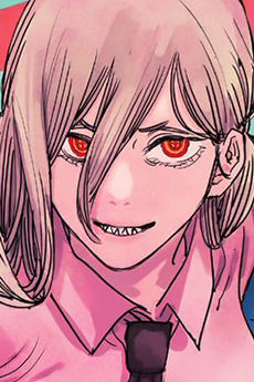 Portrait of Power (パワー), slot 0, AniList favourites rank 10, from Chainsaw Man