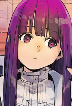 Portrait of Fern (フェルン), slot 0, AniList favourites rank 62, from Frieren: Beyond Journey’s End