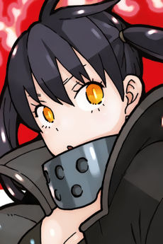 Portrait of Tamaki Kotatsu (環古達), slot 0, AniList favourites rank 182, from Fire Force