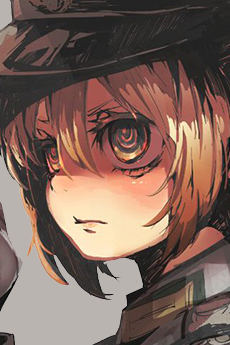 Portrait of Tanya Degurechaff (ターニャ・デグレチャフ), slot 0, AniList favourites rank 91, from Saga of Tanya the Evil