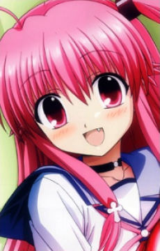 Portrait of Yui Yoshioka (芳岡ユイ), slot 0, AniList favourites rank 424, from Angel Beats!