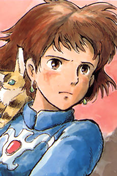 Portrait of Nausicaä (ナウシカ), slot 0, AniList favourites rank 409, from Nausicaä of the Valley of the Wind
