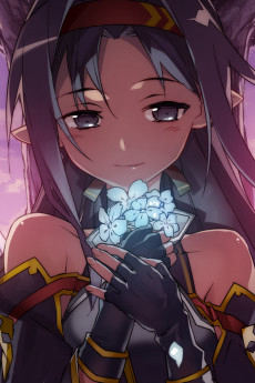 Portrait of Yuuki Konno (紺野木綿季), slot 0, AniList favourites rank 416, from Sword Art Online II