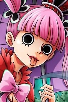 Portrait of Perona (ぺローナ), slot 0, AniList favourites rank 328, from ONE PIECE