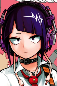 Portrait of Kyouka Jirou (耳郎響香), slot 0, AniList favourites rank 157, from My Hero Academia