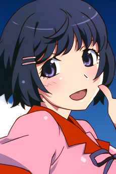 Portrait of Tsubasa Hanekawa (羽川翼), slot 0, AniList favourites rank 70, from Bakemonogatari