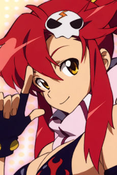 Portrait of Youko Littner (ヨーコ・リットナー), slot 0, AniList favourites rank 201, from Gurren Lagann