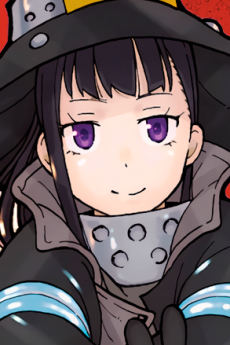Portrait of Maki Oze (尾瀬茉希), slot 0, AniList favourites rank 171, from Fire Force