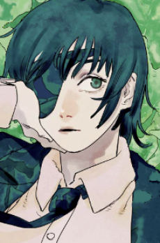 Portrait of Himeno (姫野), slot 0, AniList favourites rank 158, from Chainsaw Man