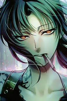 Portrait of Revy (レヴィ), slot 0, AniList favourites rank 63, from Black Lagoon