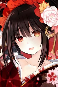 Portrait of Kurumi Tokisaki (時崎狂三), slot 0, AniList favourites rank 65, from Date A Live