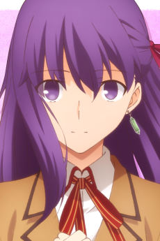 Portrait of Sakura Matou (間桐桜), slot 0, AniList favourites rank 11, from Fate/Zero